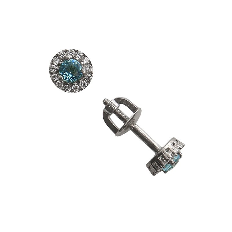 

Серьги из серебра 2111/9р-QSWB-10
