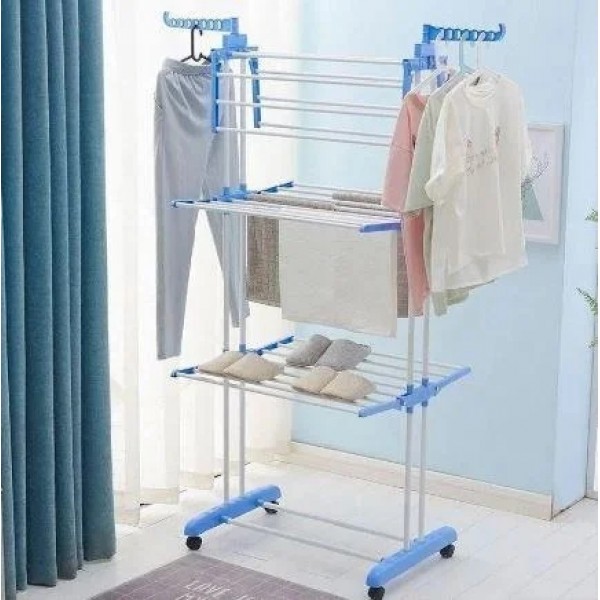 

СУШИЛКА ДЛЯ ВЕЩЕЙ и БЕЛЬЯ GARMENT RACK WITH WHEELS