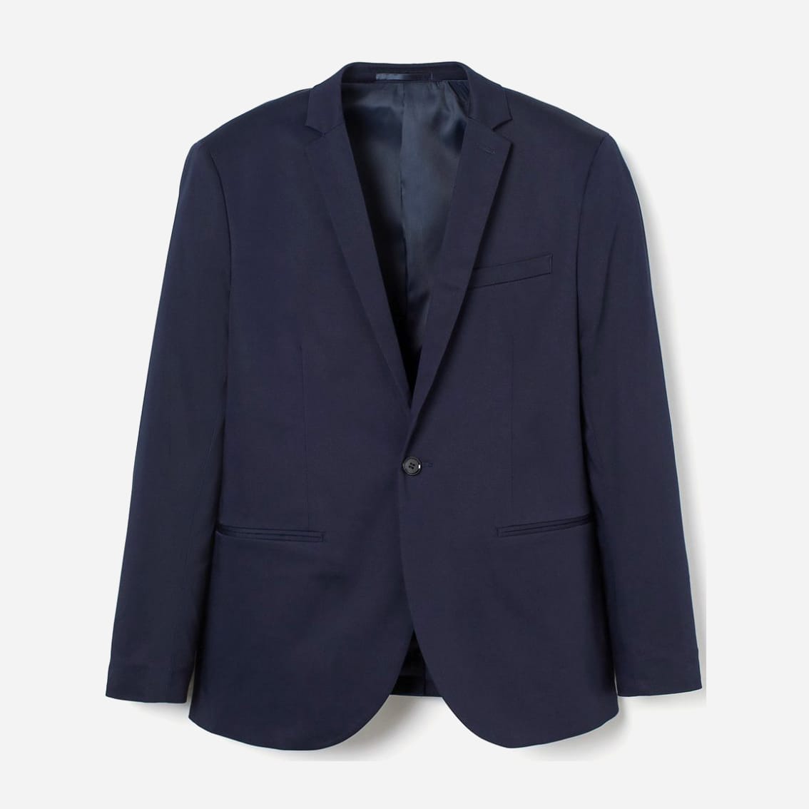

Пиджак H&M 0715084-9  Темно-синий, Пиджак H&M 0715084-9 46 Темно-синий