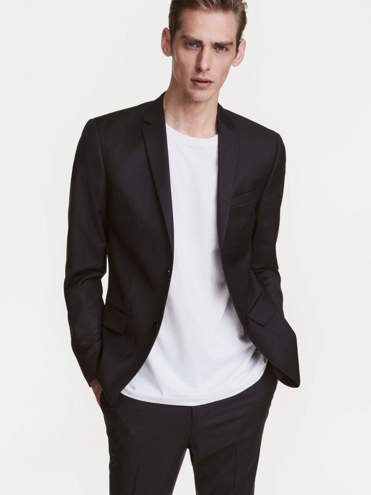 

Пиджак H&M 4402815-AAAD 62 Черный