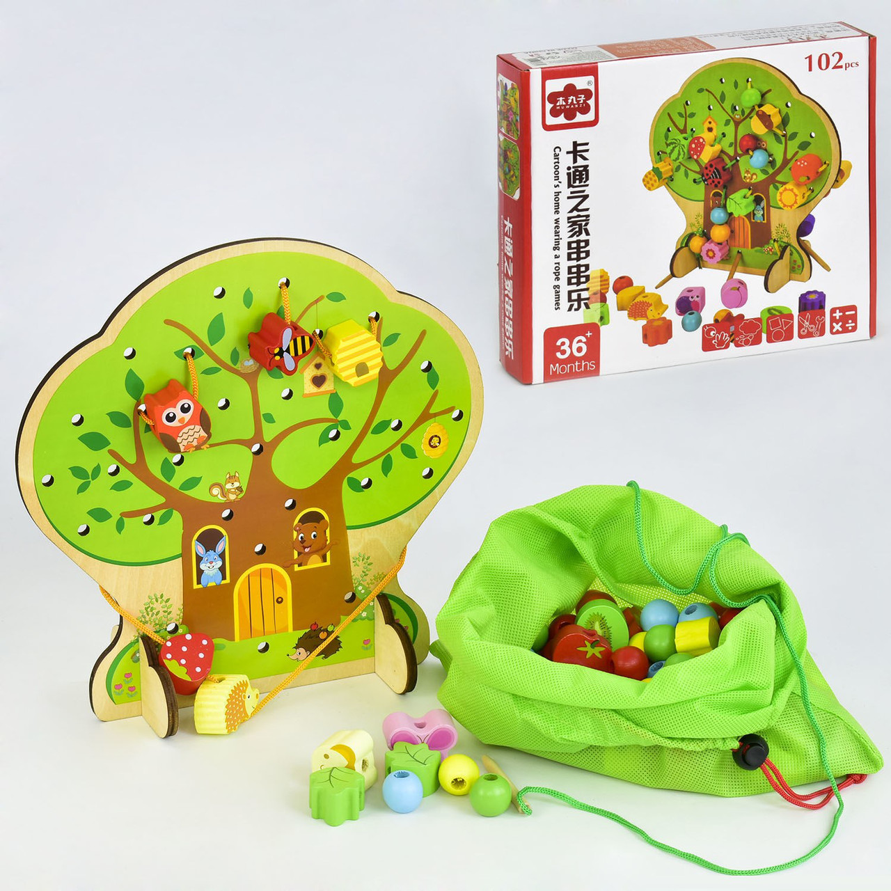 

Деревянная шнуровка Best Toys Дерево (C 31337)