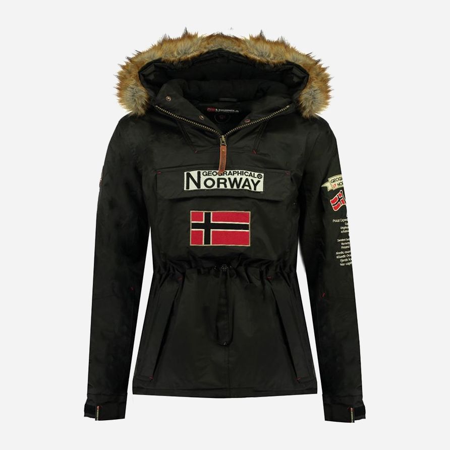 

Анорак Geographical Norway WR034H-010 XXL Черный