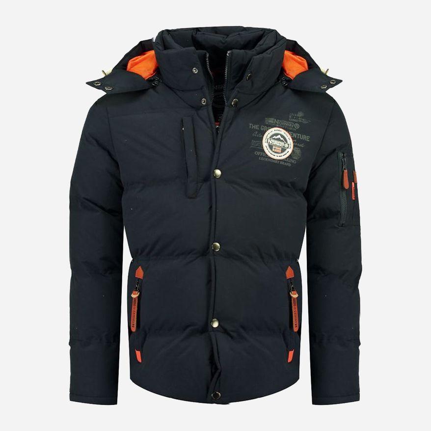 

Куртка Geographical Norway WR053H-450  Темно-синяя, Куртка Geographical Norway WR053H-450 L Темно-синяя