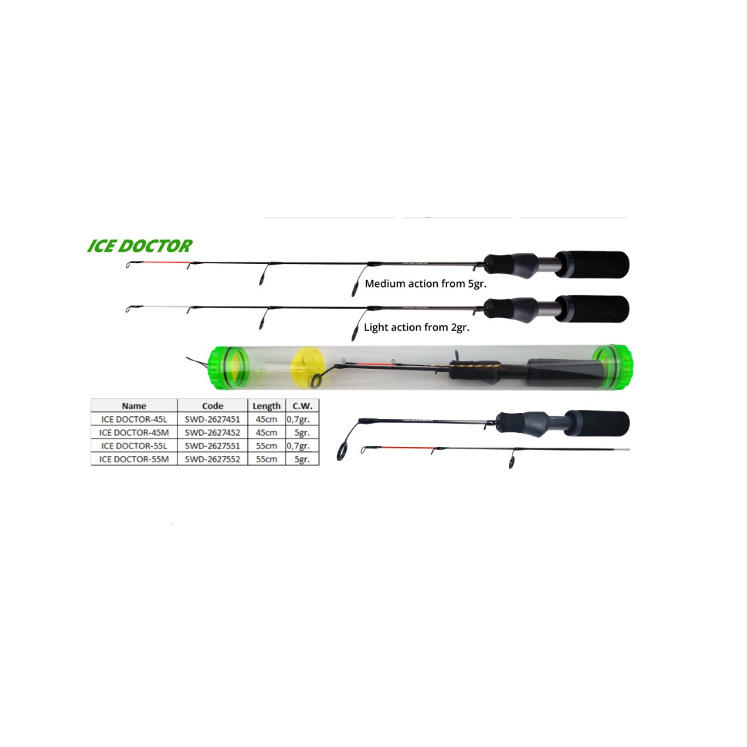 

Удочка зимняя Siweida Ice Doctor-55cmM