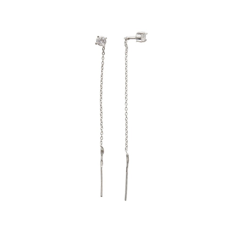 

Серьги из серебра 2233/8-21