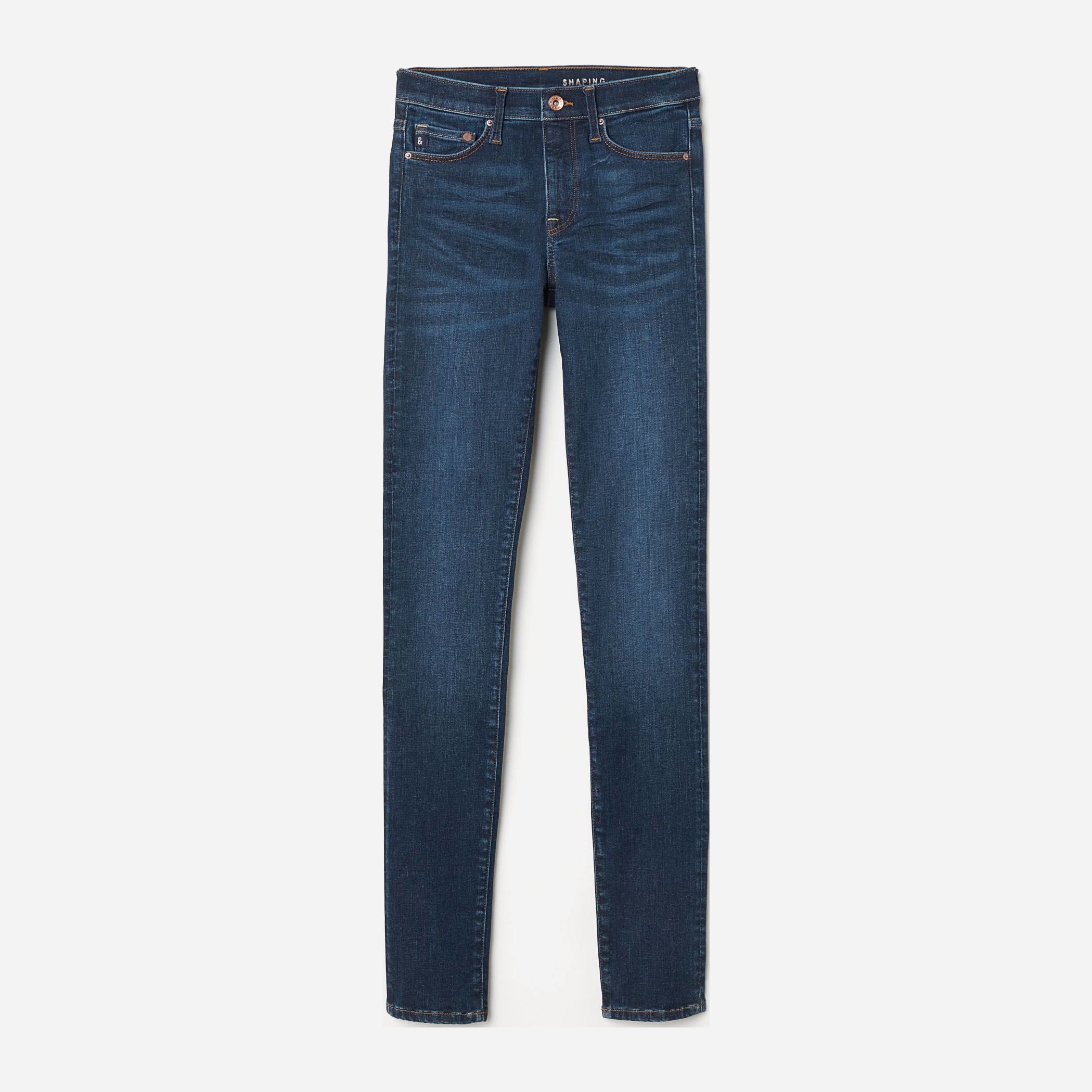

Джинсы H&M 1107-3991364 27/30 Темно-синие