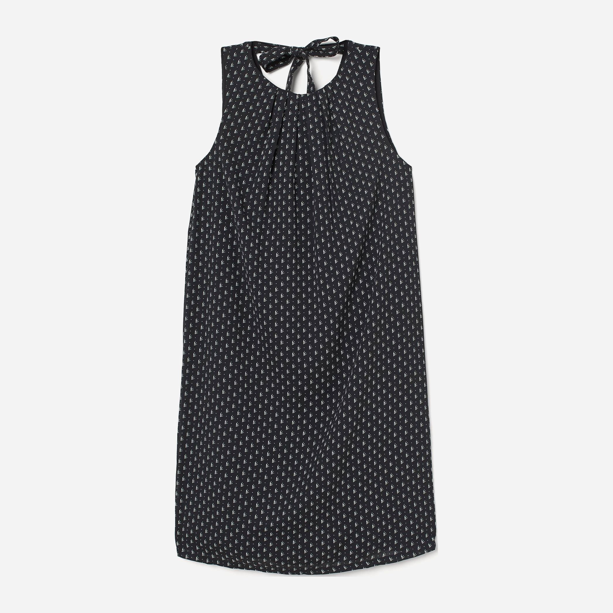 

Платье H&M 810-7664400  Черное с белым, Платье H&M 810-7664400 44 Черное с белым