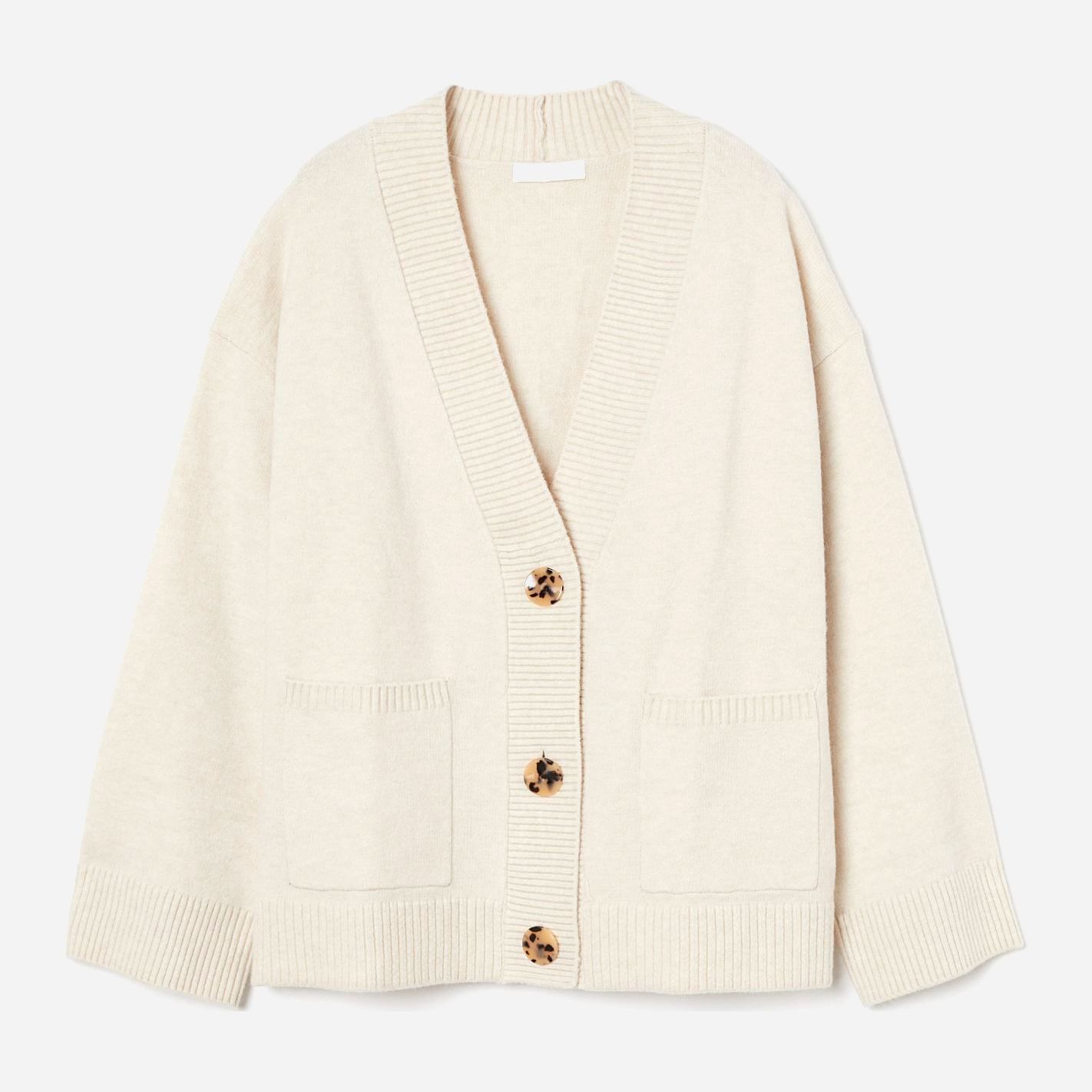 

Кардиган H&M 908-9543223  Светло-бежевый, Кардиган H&M 908-9543223 XS Светло-бежевый