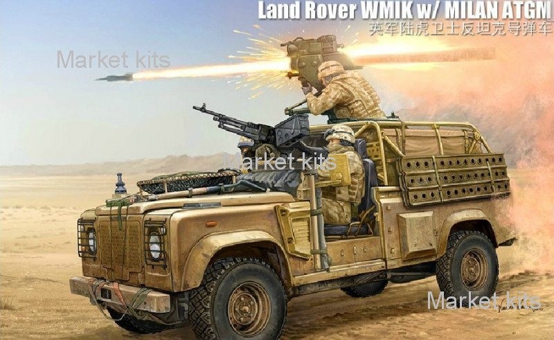 

Джип Land Rover WMIK w/ MILAN ATGM 1:35 Hobby Boss (HB82447)