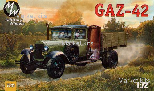 

Грузовой автомобиль ГАЗ-42 1:72 Military Wheels (MW7241)