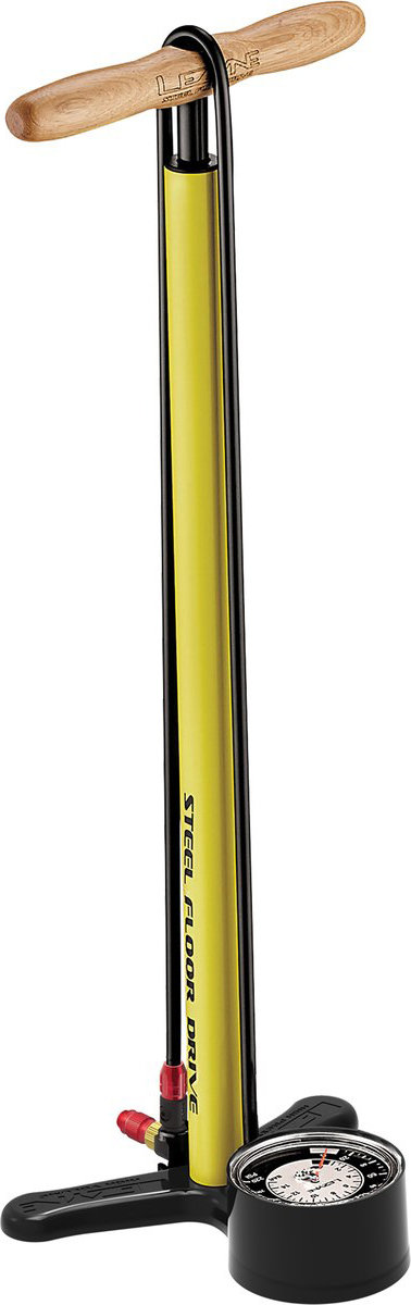 

Напольный насос Lezyne STEEL FLOOR DRIVE желтый 220psi