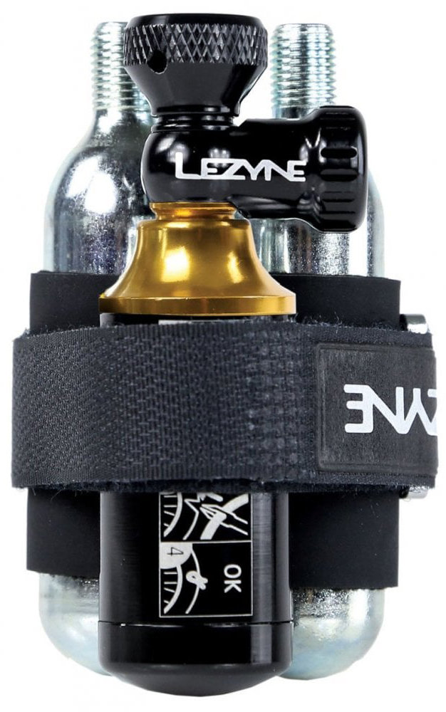 

Насос Lezyne TUBELESS CO2 BLASTER с 2х20г балонами, черный