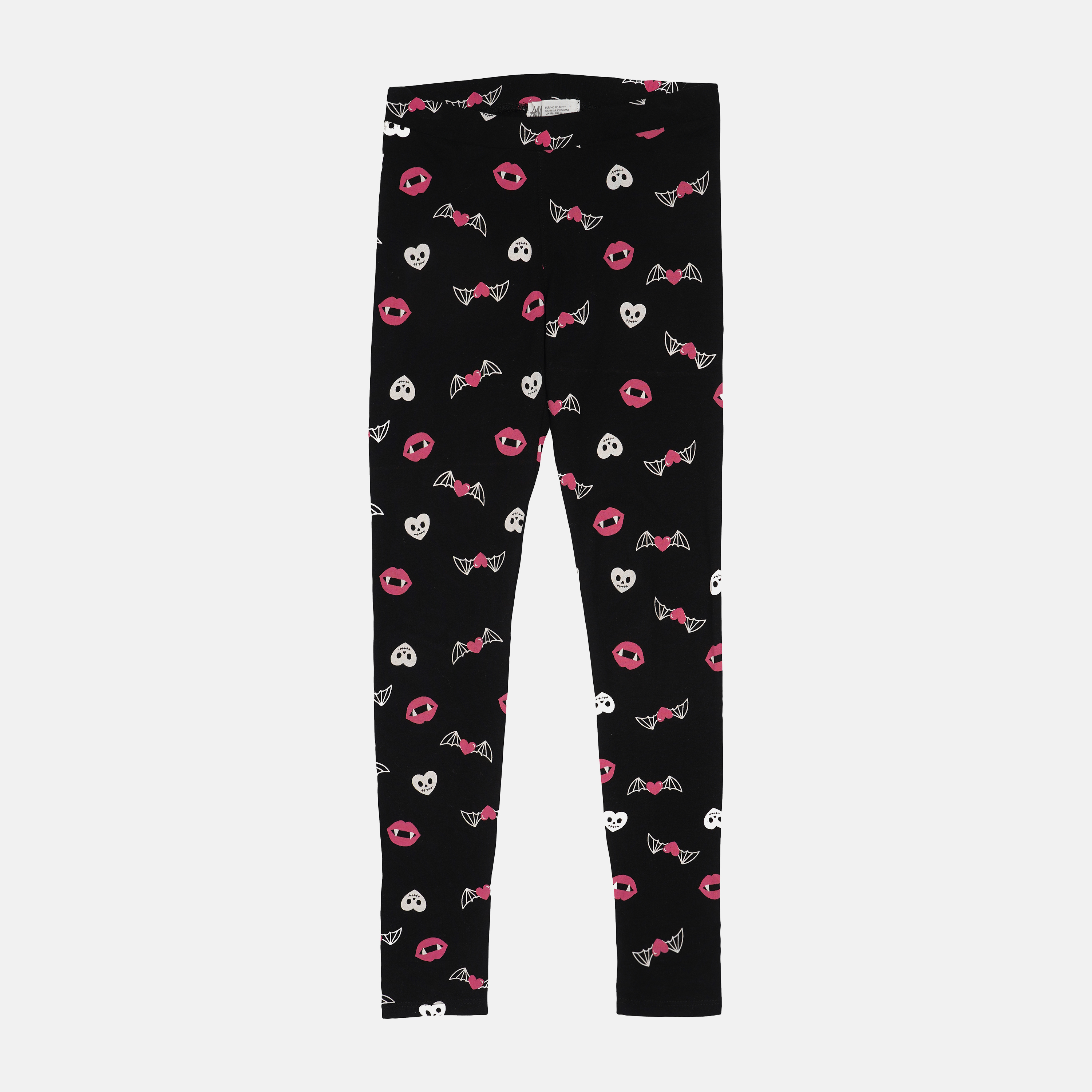 

Леггинсы H&M 146см черный принт 6073641258