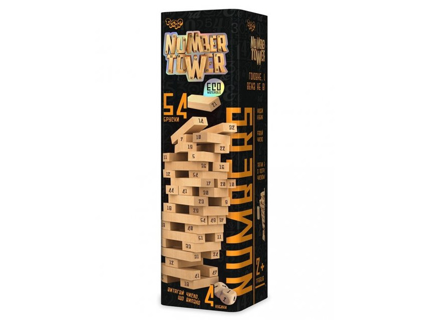 

Игра DankoToys Number Tower на украинском NT-01-R vin_NT-01-R