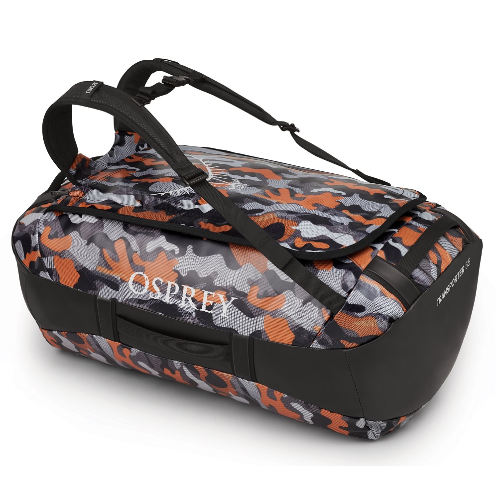 

Сумка-рюкзак Osprey Transporter 65 Черный-Оранжевый