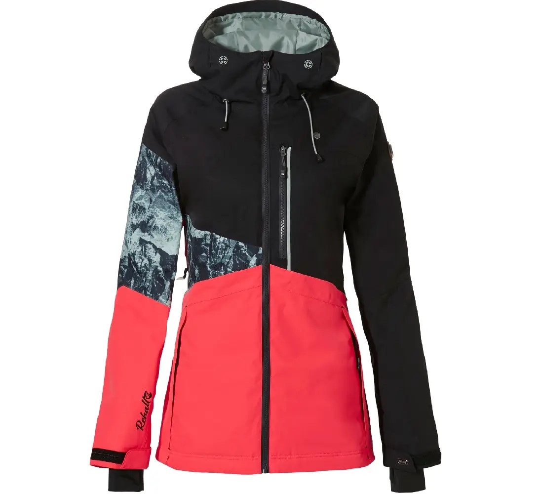 

Куртка Rehall Susie Women's 2022  Черный-Красный, Куртка Rehall Susie Women's 2022 XS Черный-Красный