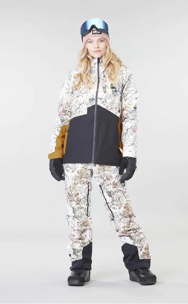 

Куртка горнолыжная Picture Organic Seen Woman XL Белый-Коричневый
