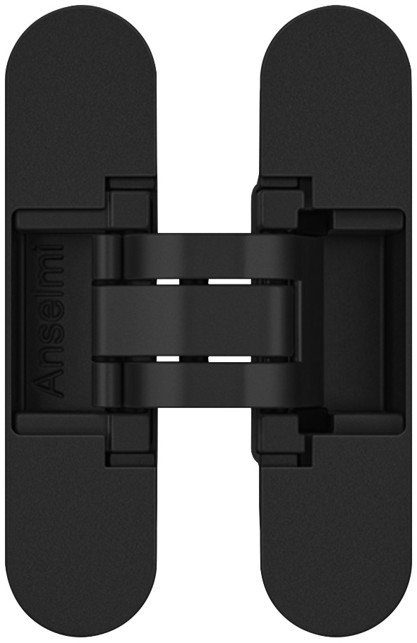 

Петля для дверей скрытого монтажа MVM AN 172 3D BLACK Черная