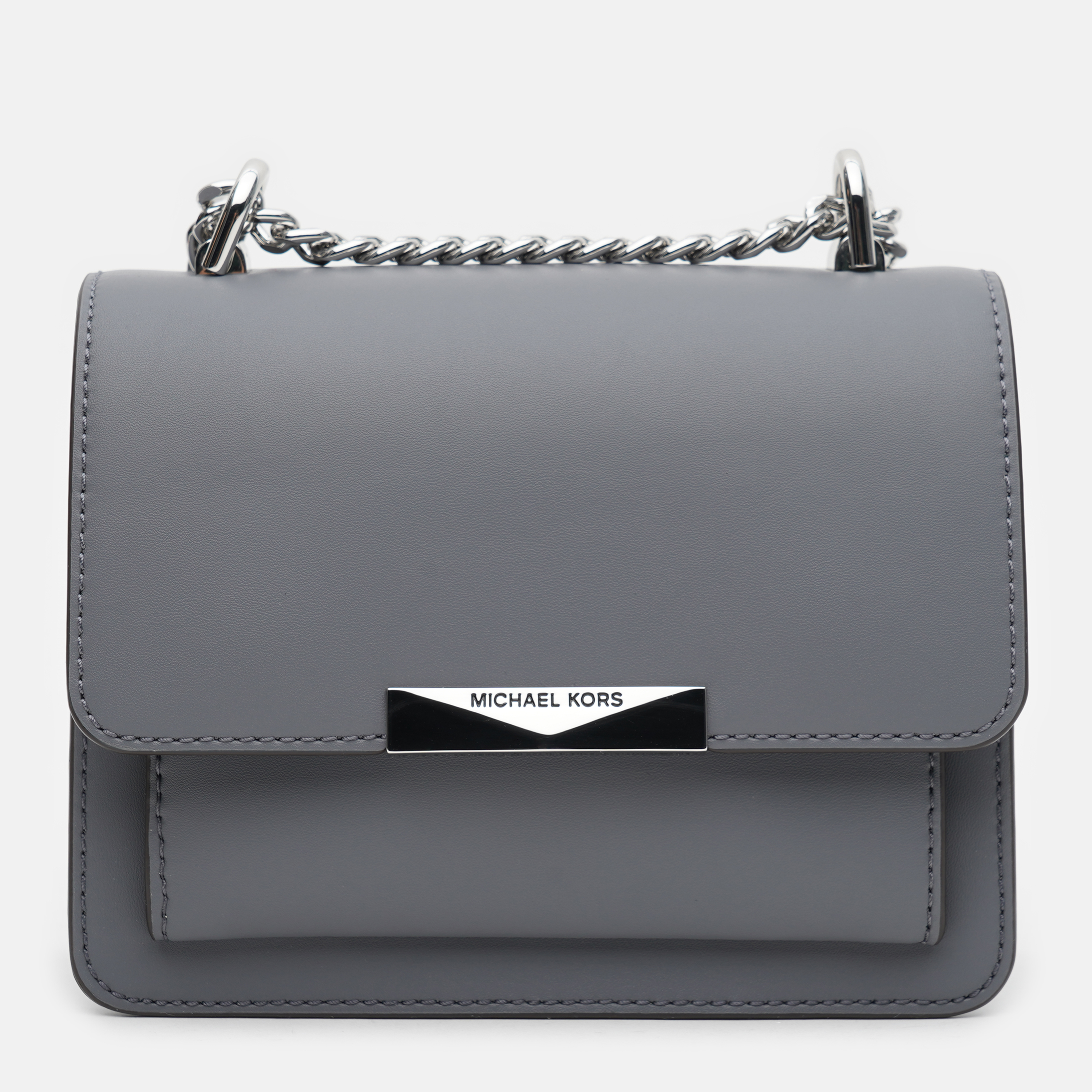 

Сумка кожаная женская Michael Kors Jade 32S9SJ4C0L-050 Heather Grey