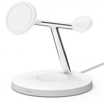 

Зарядное устройство Belkin MagSafe 3in1 Wireless Charger, white