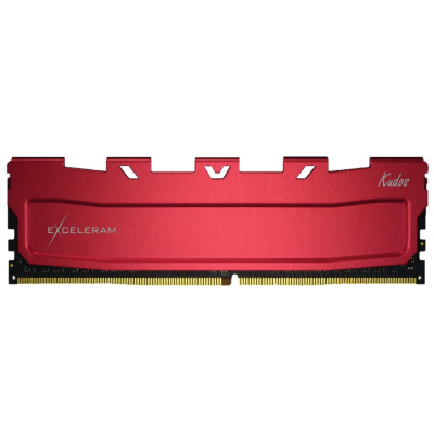 

Модуль памяти EXCELERAM Kudos Red DDR4 2400MHz 8GB (EKBLACK4082417A)