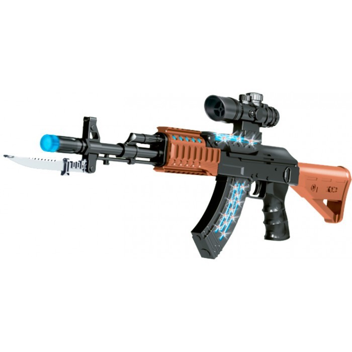 

Игрушечный Автомат свето-звуковой ZIPP Toys AK47