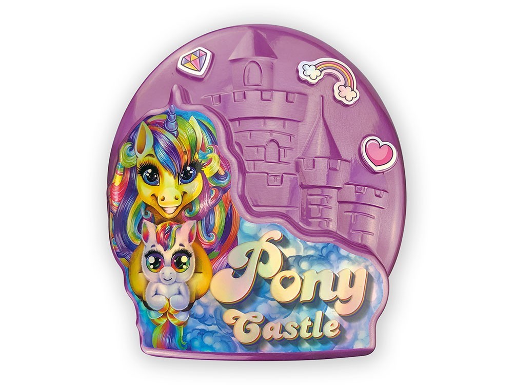 

Набор для творчества с пони Pony Castle Danko Toys BPS-01-01