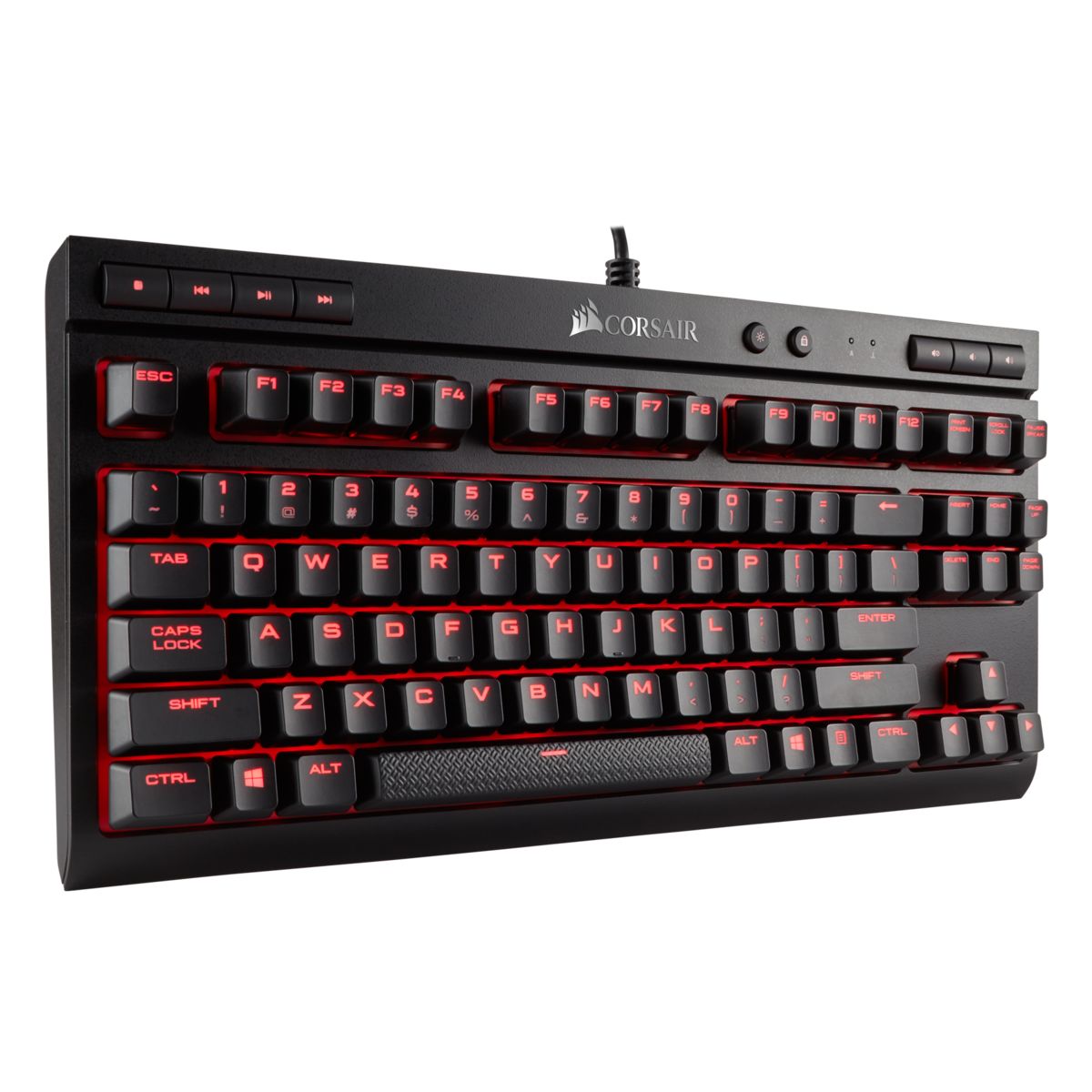 

Клавиатура Corsair K63 RGB Cherry MX Red (CH-9115020-RU) USB