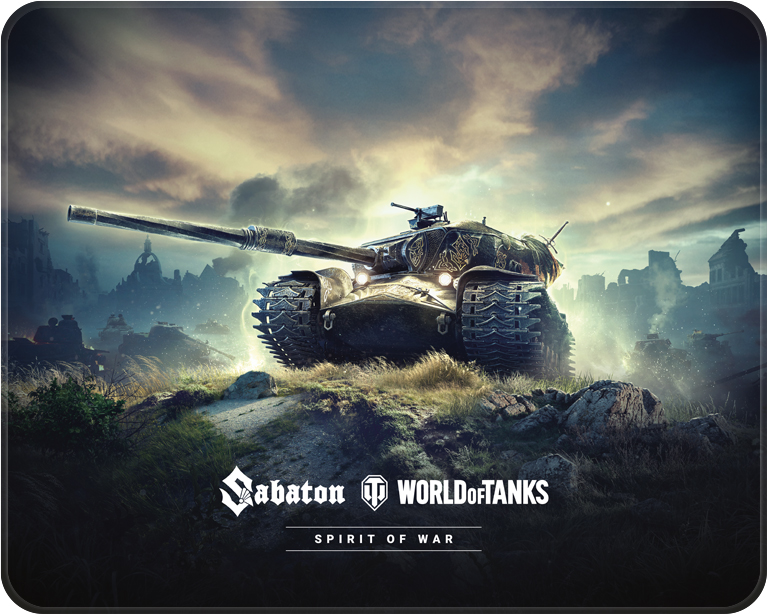 

Игровая поверхность WORLD OF TANKS Sabaton Limited Edition Spirit of war L (FWGMPSBTANK21SD0L)