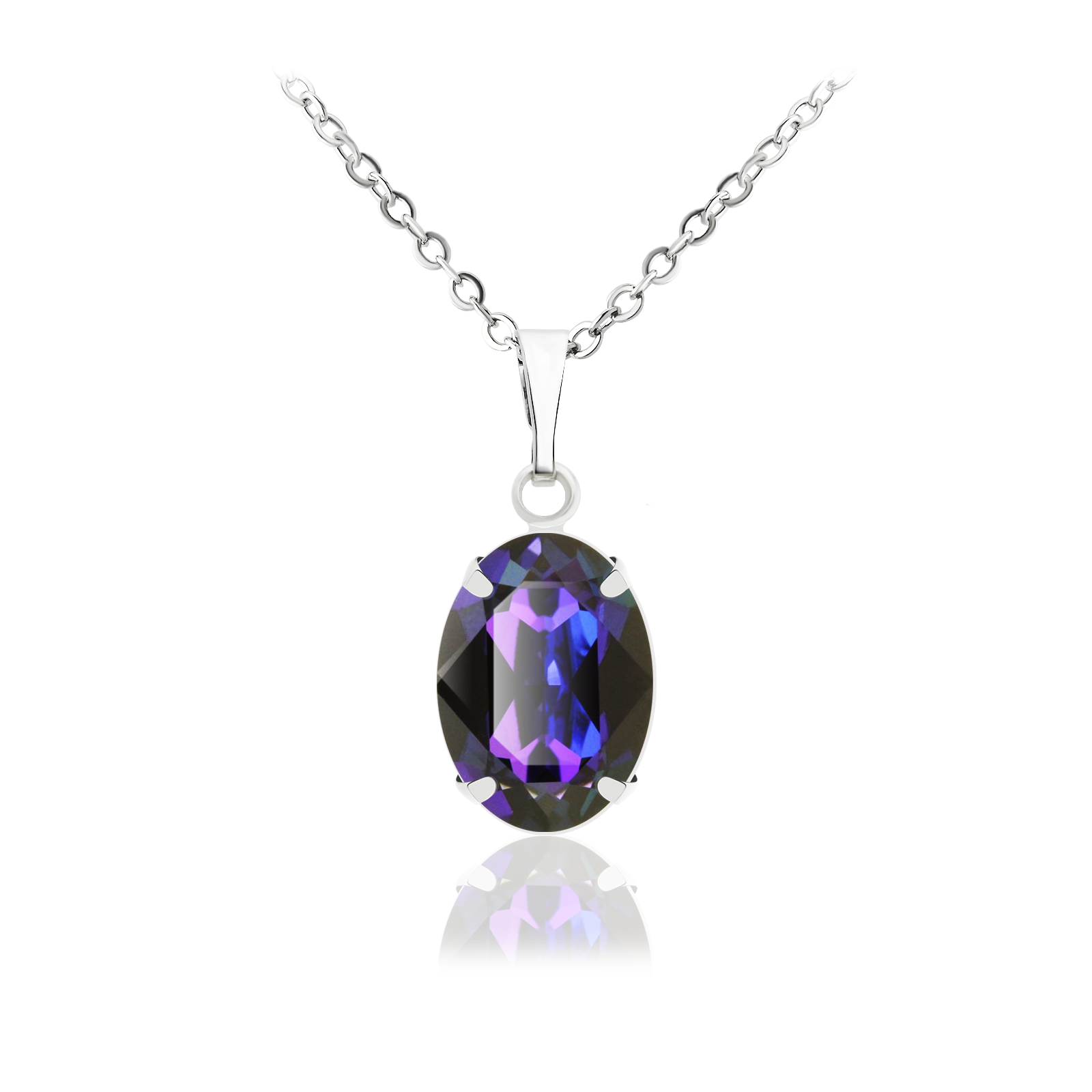 

Кулон c цепочкой KOBI MIRA со Swarovski модели 7730-1724-316