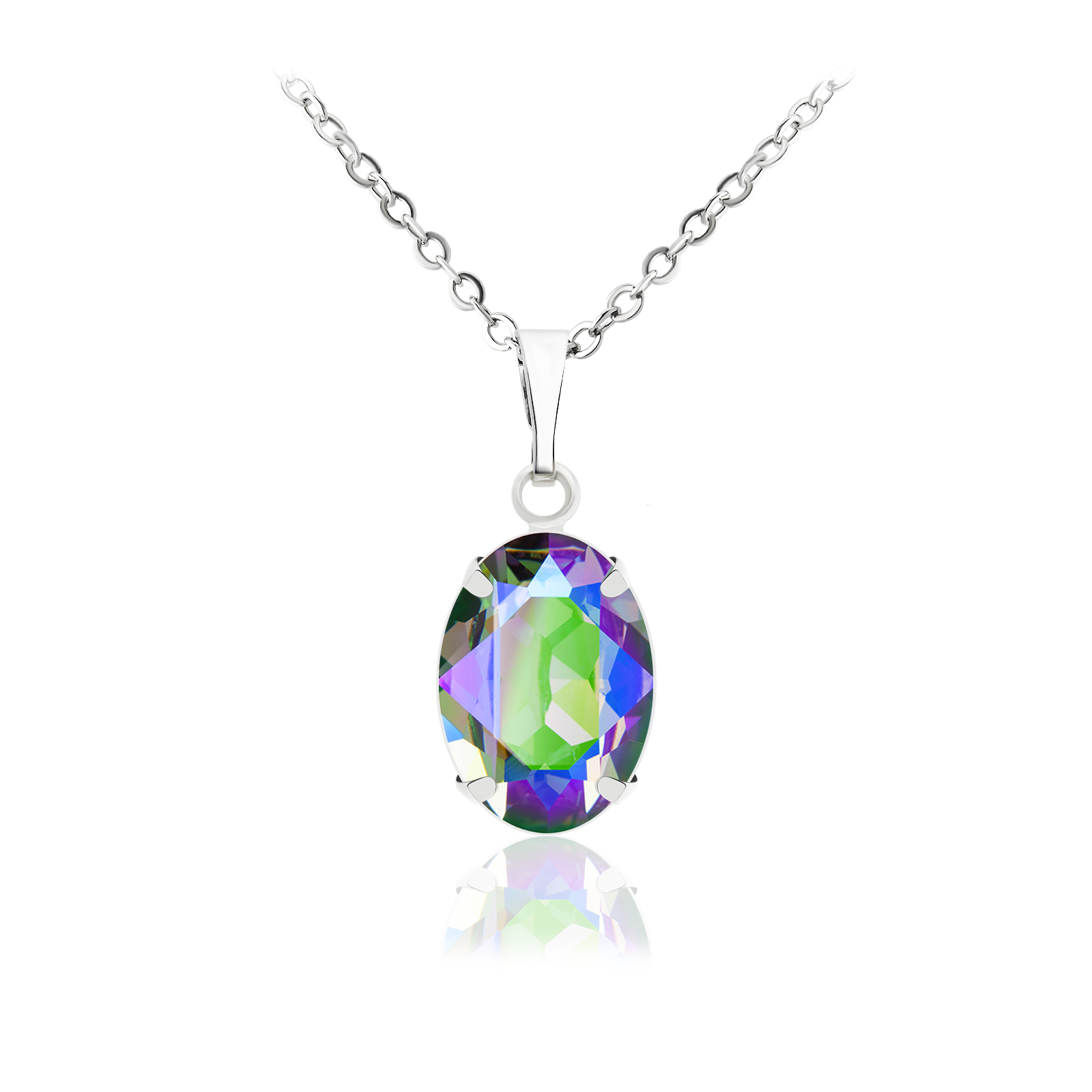 

Кулон c цепочкой KOBI MIRA со Swarovski модели 7730-1724-266