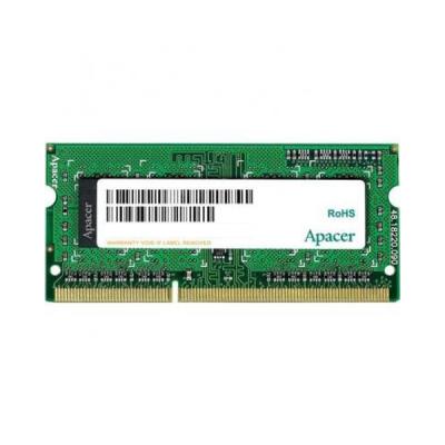 

Модуль памяти для ноутбука SoDIMM DDR3 4GB 1333 MHz Apacer (AS04GFA33C9QBGC)