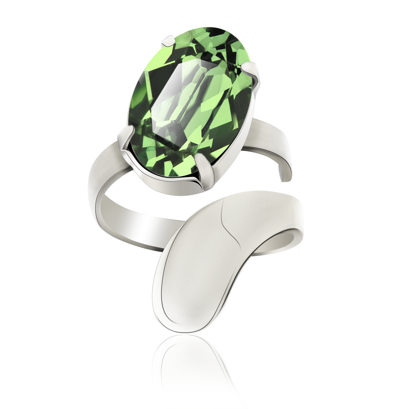 

Кольцо KOBI MIRA со Swarovski модели 7770-1027-290