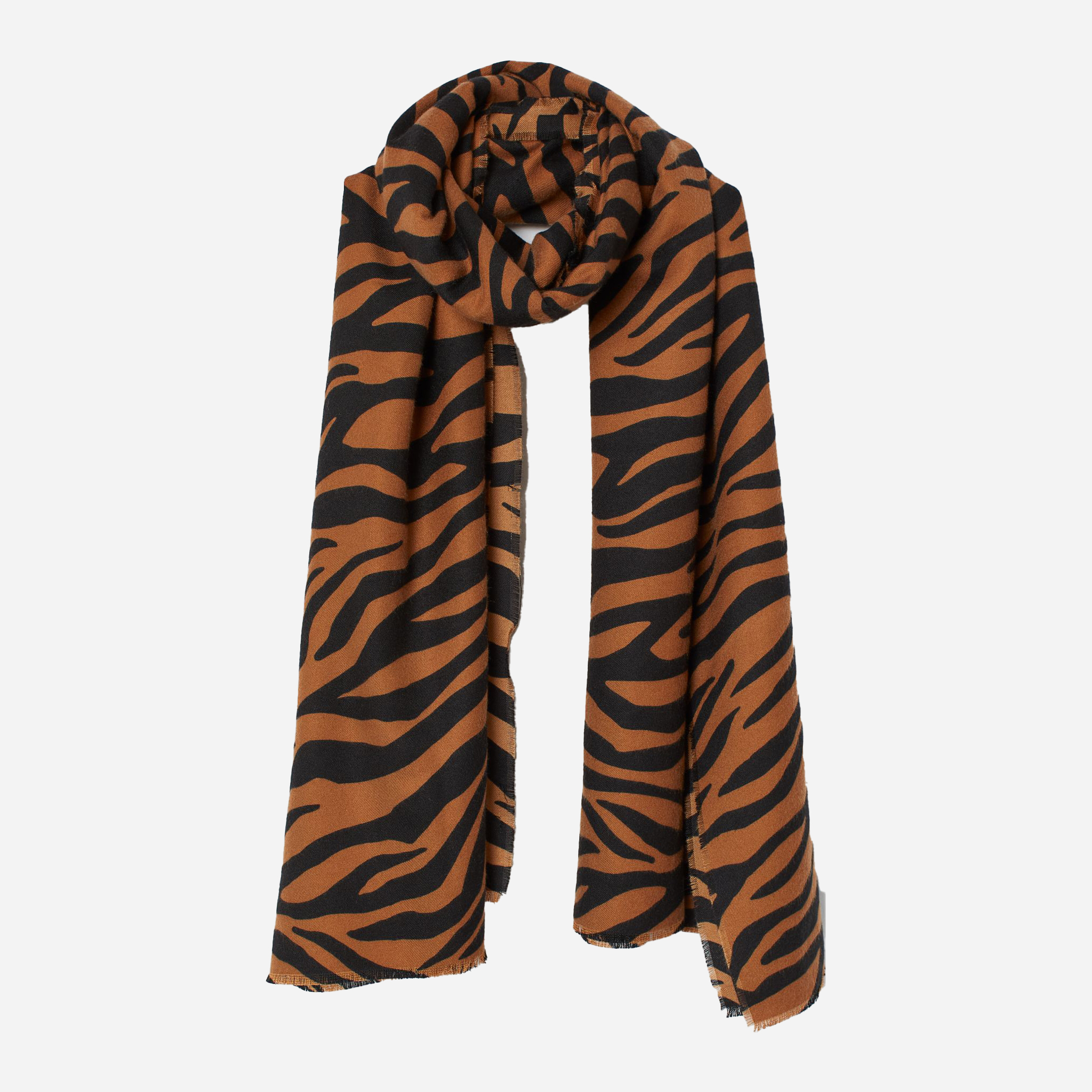 

Палантин H&M 7542920bar 95х200 см Коричневый