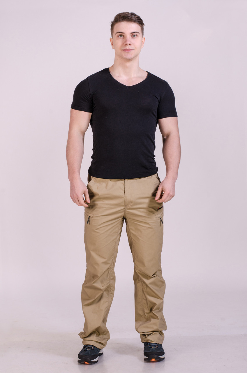 

Брюки спортивные без подкладки Avecs Beige AV-70028  бежевые, Брюки спортивные без подкладки Avecs Beige AV-70028 M бежевые