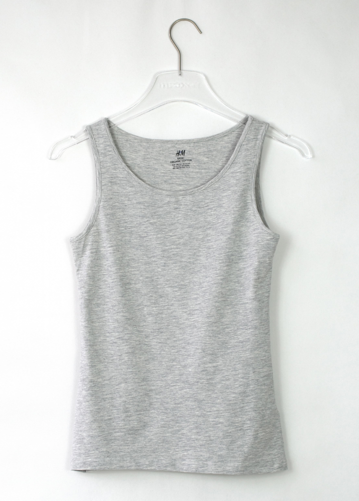 

Майка бельевая для мальчика H&M 628427002 134 СМ Серый 58834