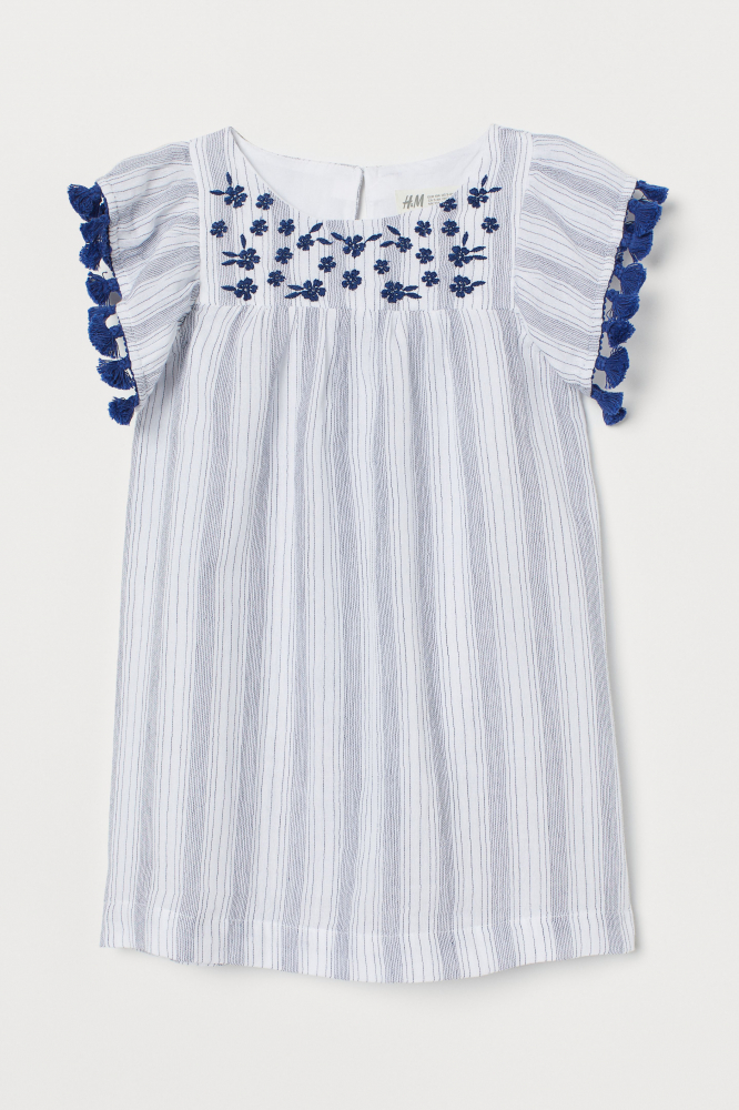 

Платье H&M 0756468002 122 СМ Голубой 58684