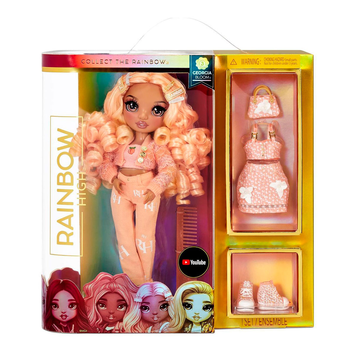 

Лялька RAINBOW HIGH S3 - ПЕРСИК (з аксесуарами) 575740 (2000904618569)