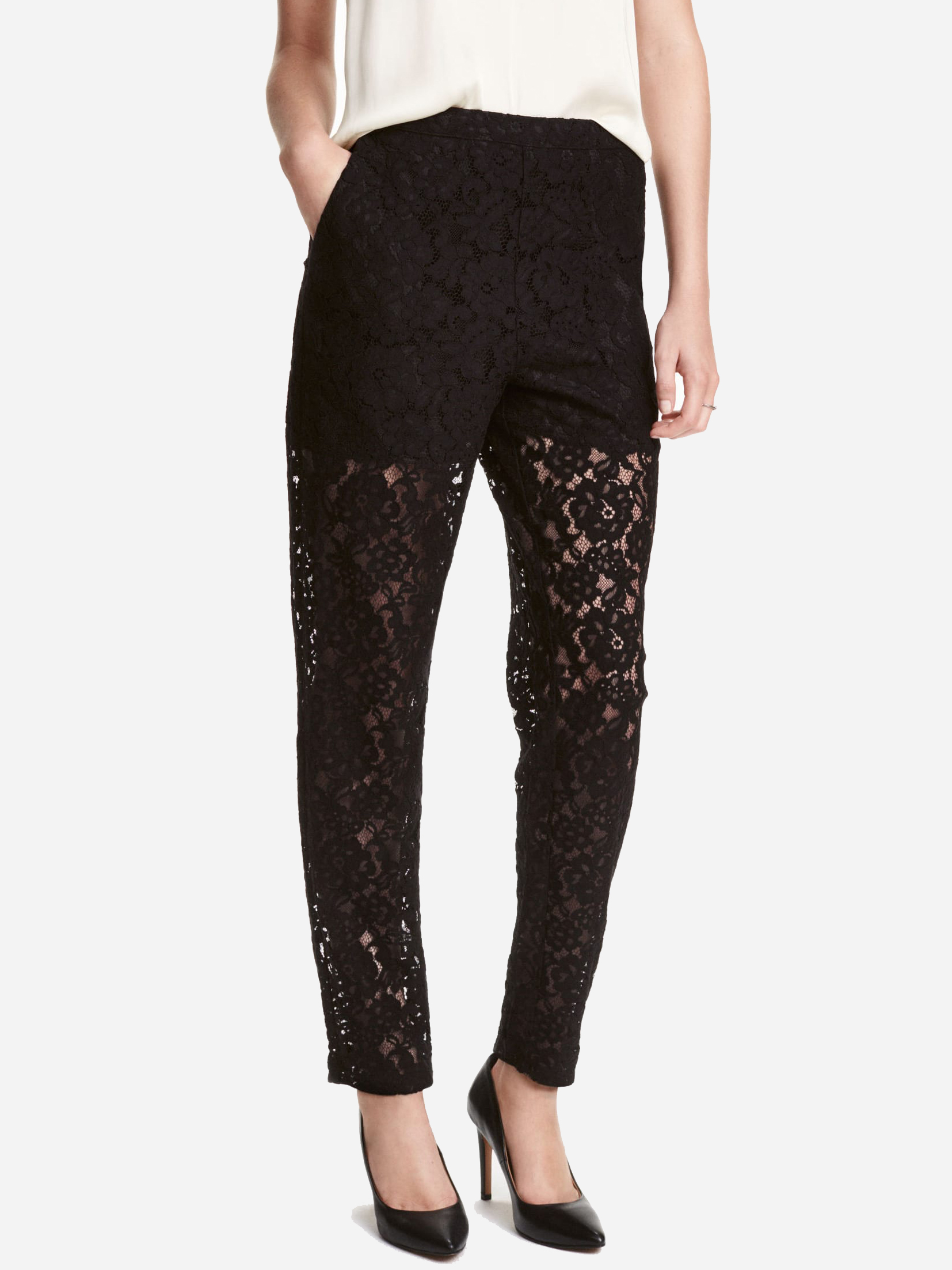 

Брюки H&M XAZ065872DYWO  Черные, Брюки H&M XAZ065872DYWO 34 Черные