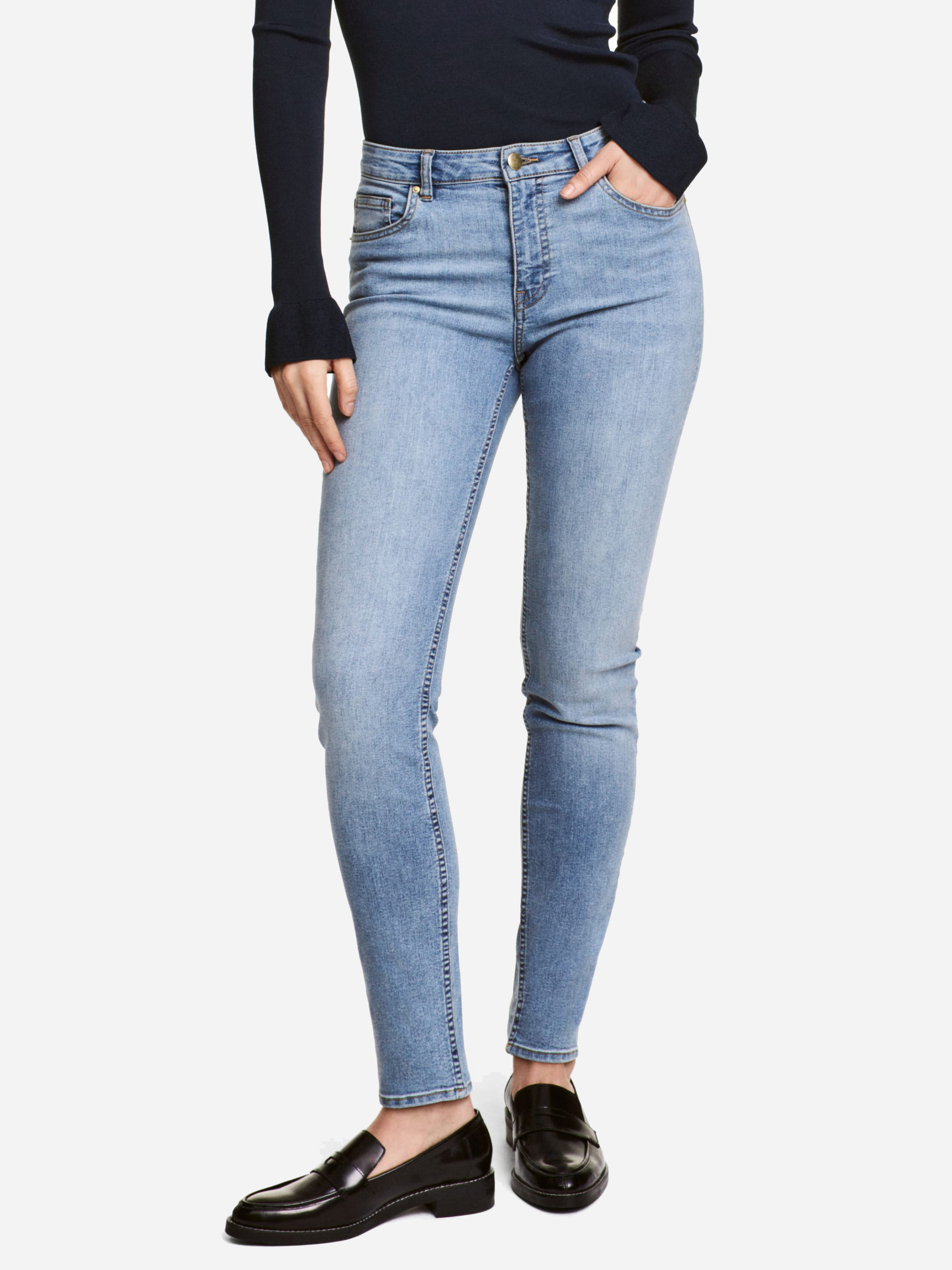 

Джинсы H&M XAZ054703MNGW  Светло-синие, Джинсы H&M XAZ054703MNGW 36 Светло-синие