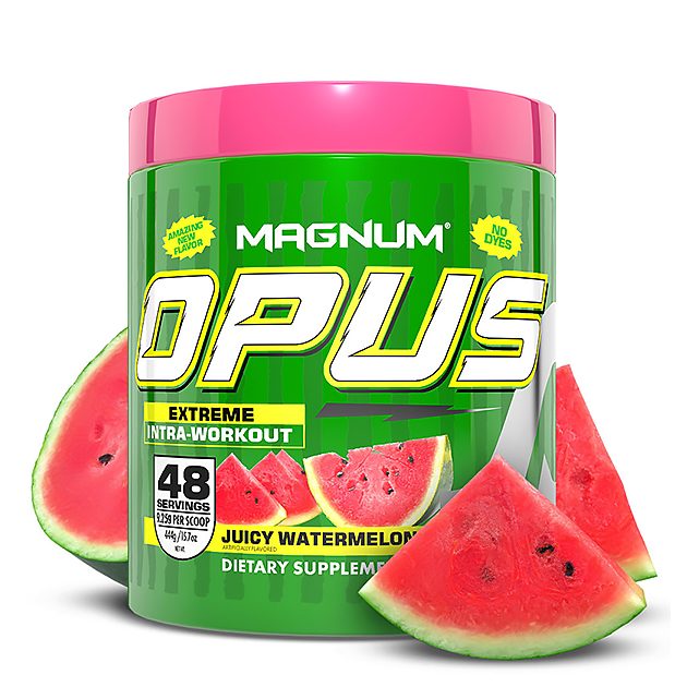 

Энергетический предтринировочный комплекс Magnum Nutraceuticals Opus 444 г Арбуз