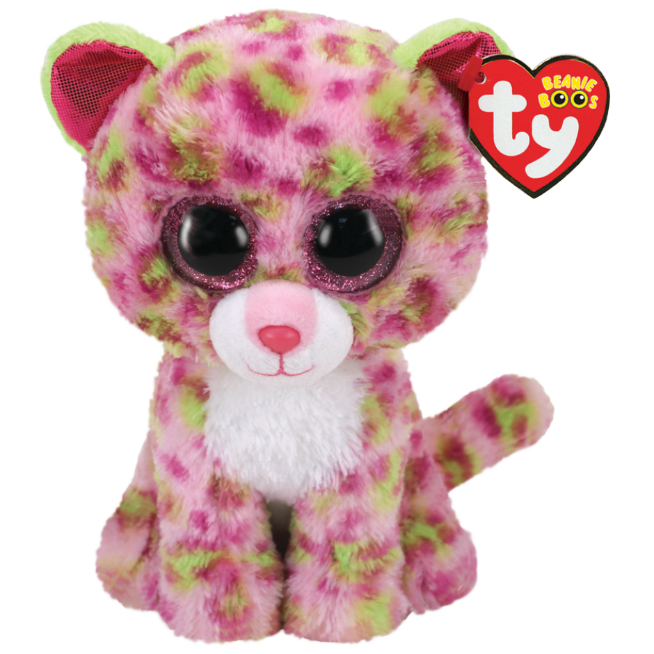 

М'яка іграшка TY Beanie Boo's Рожевий леопард "LEOPARD" 15см (36312)