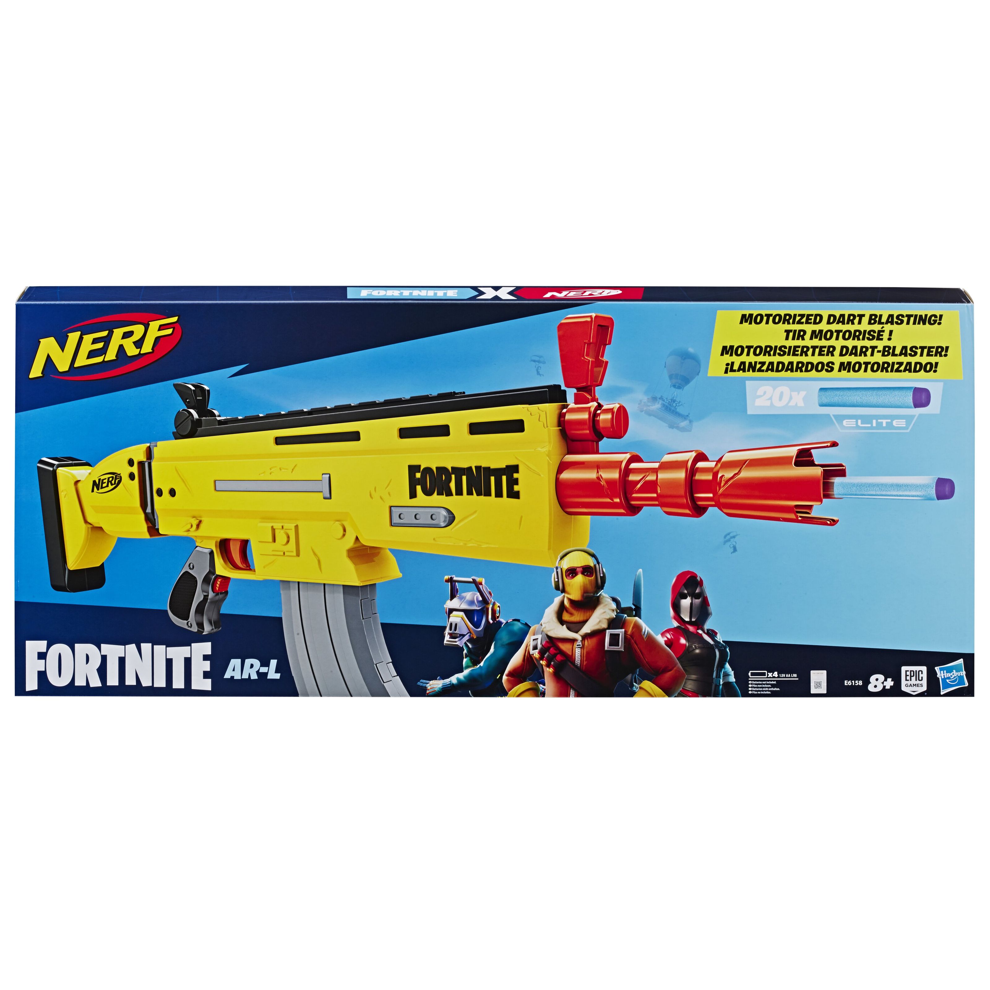 

Бластер Hasbro Nerf Фортнайт AR-L E6158 (5010993606153)