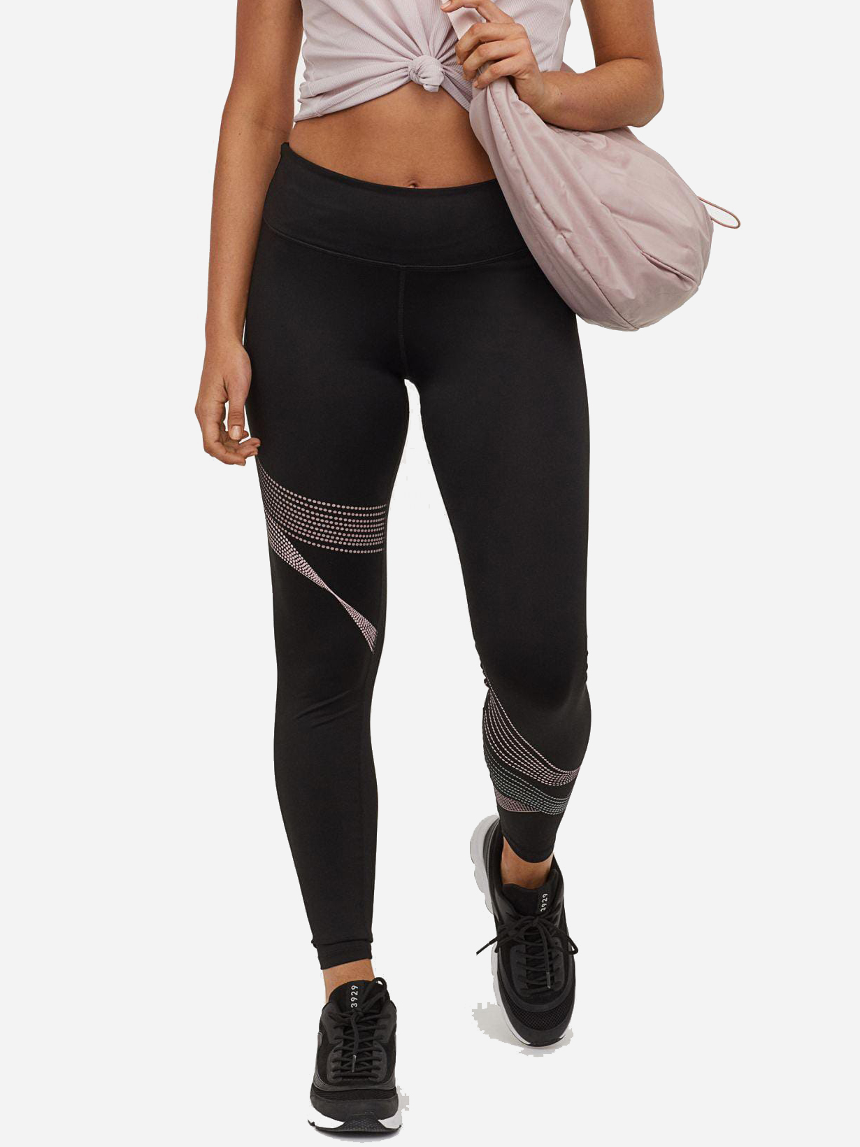 

Спортивные лосины H&M XAZ183637UCKR L Черные