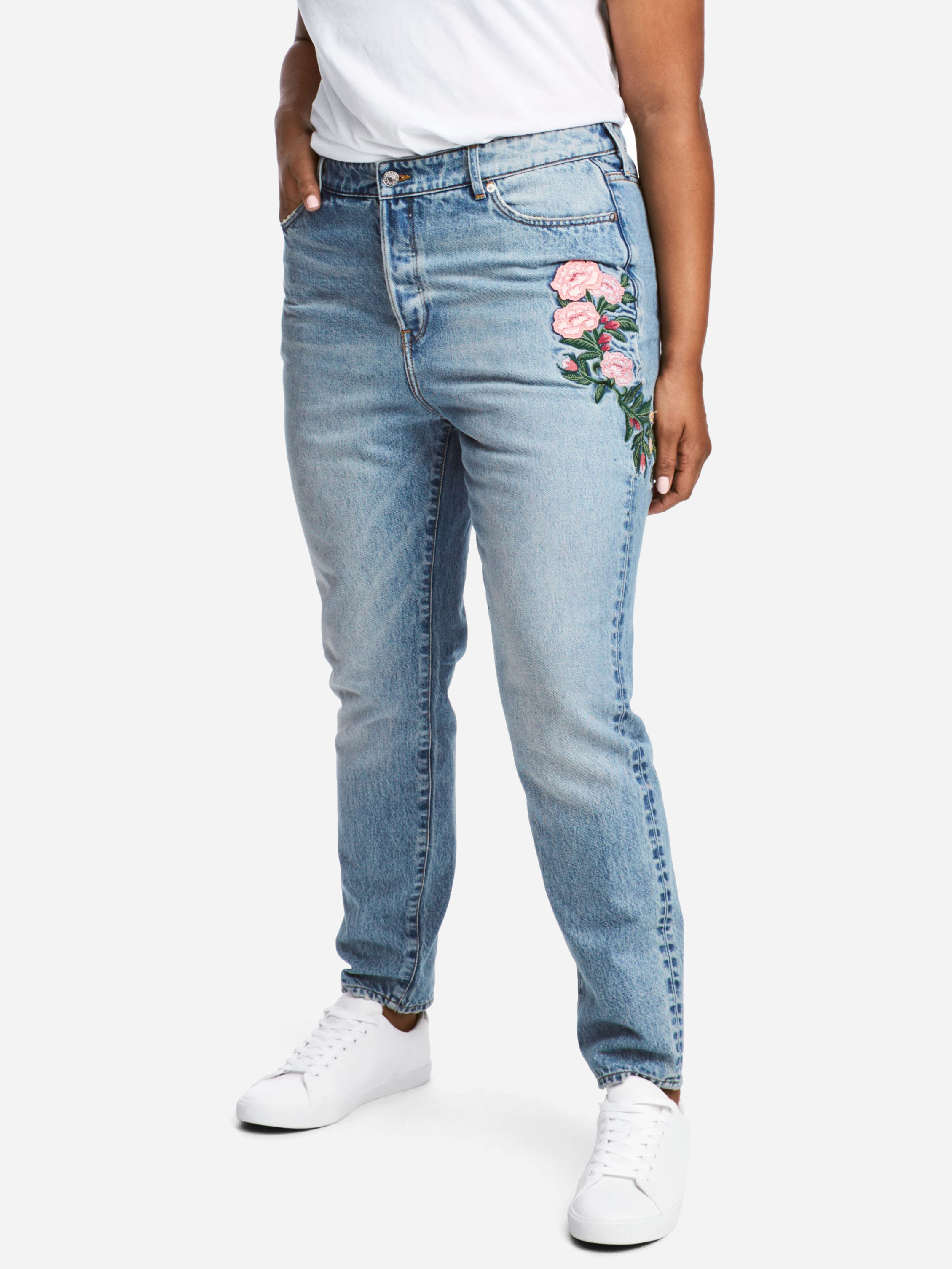 

Джинсы H&M XAZ127038USMM 46 Светло-синие