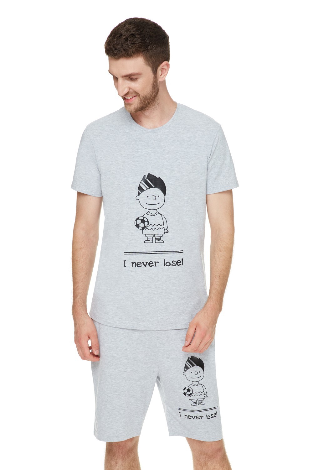 

Мужской домашний костюм APRIORI "Never Lose" M Серый