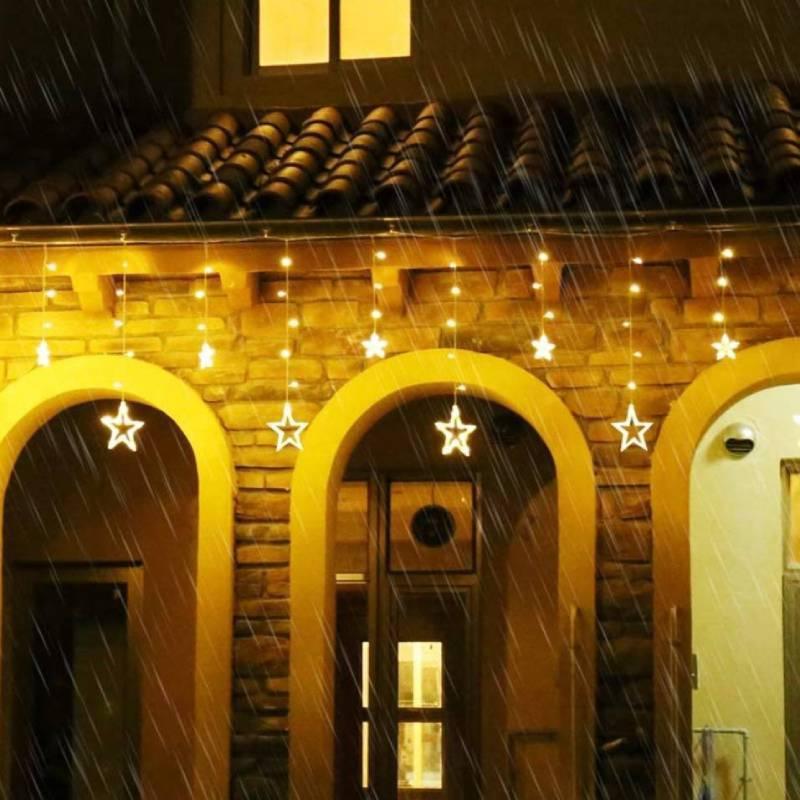 

Светодиодная гирлянда "Звезды" с 8 режимами (Led Star) New White
