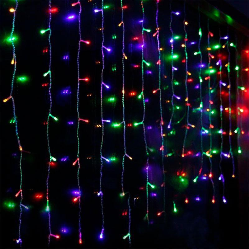 

Гирлянда светодиодная Штора Xmas 200 LED 2х3 м Мульти