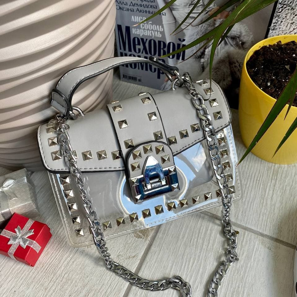 

Клатч Fashion Molly силиконовый 2в1 серый МОЛ6