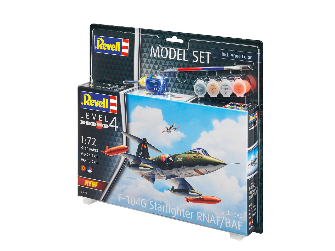 

Сборная модель Revell набор Истребитель F-104 "Старфайтер" масштаб 1:72 (63879)